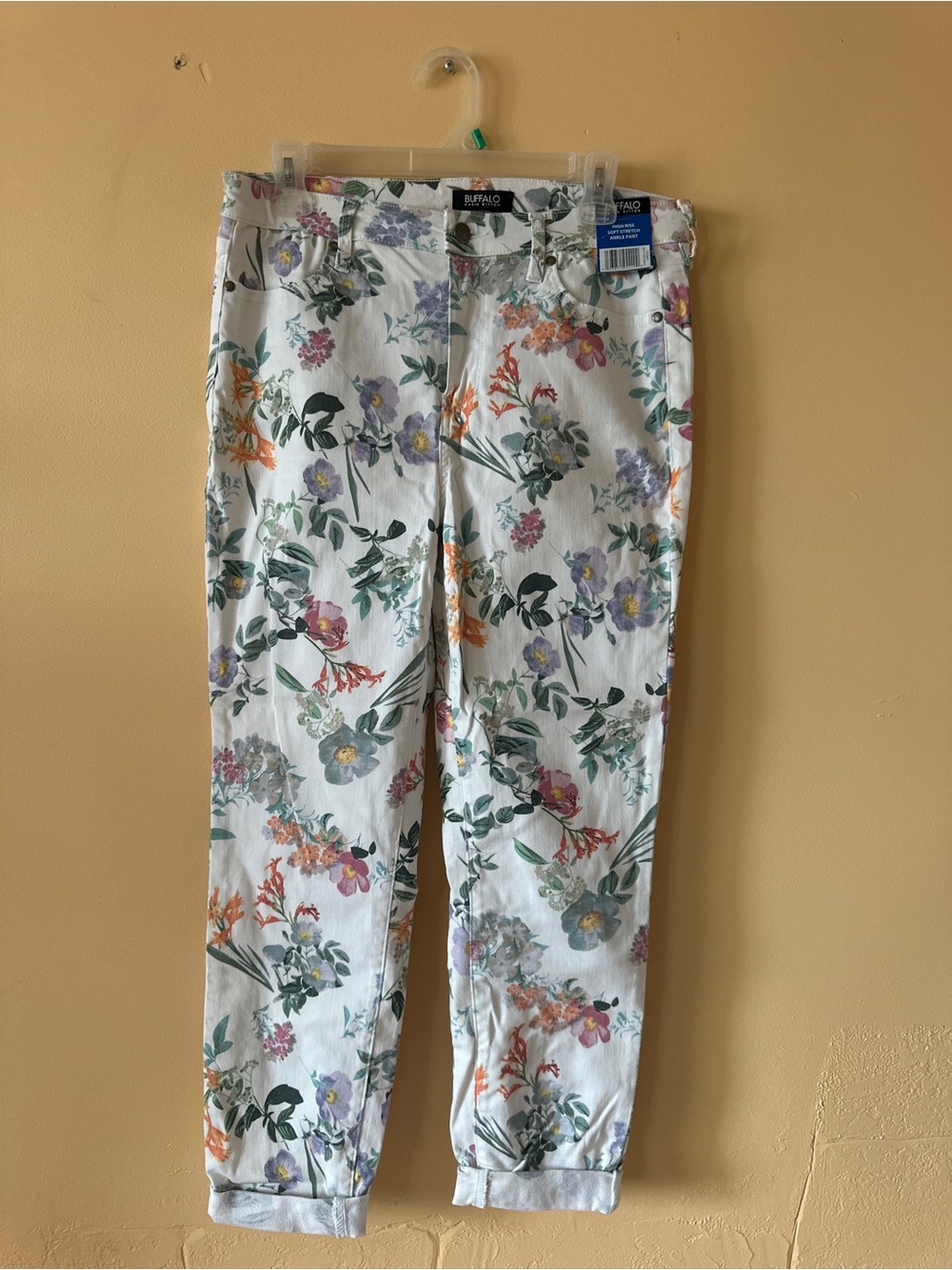 Buffalo David Bitton Floral Print Jeans | Size 10